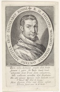 Portret van Philips van Winghe door Jacob Matham